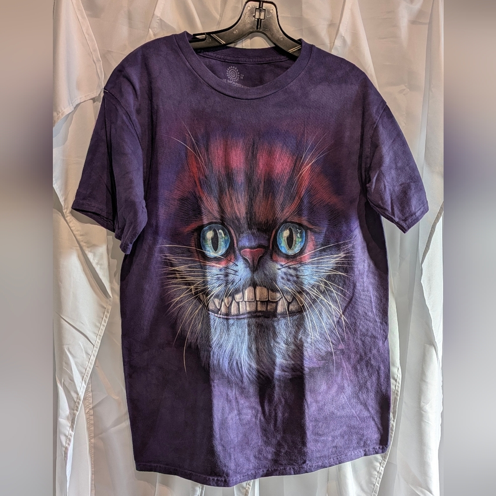 A4 The Mountain Cheshire Cat Tshirt Medium NWOT